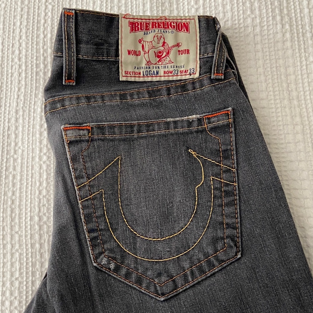 True Religion Charcoal Men's Jeans